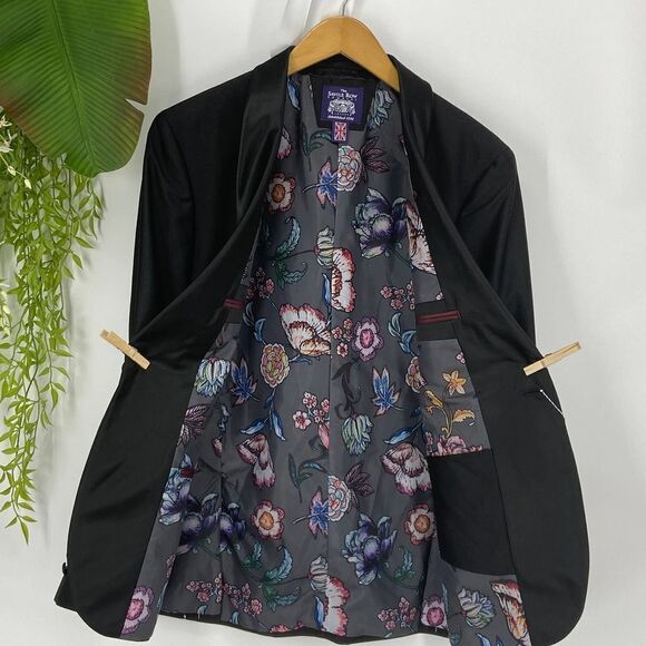 The Savile Row Black Tux Jacket 38S Black - Picture 3 of 12